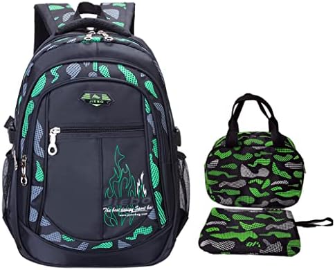 Blue-Camouflage Backpacks for Boys School Elementary, Camouflage Boys School Bags Capacity Bookbags