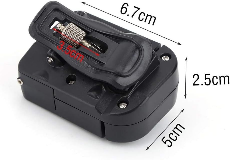 Fishing Line Counter, Professional Clip on Rod Fishing Line Counter, Depth Finder Digital Diaplay 99m for Ice Fishing Sea Fishing Kayak Fishing Boat Fishing