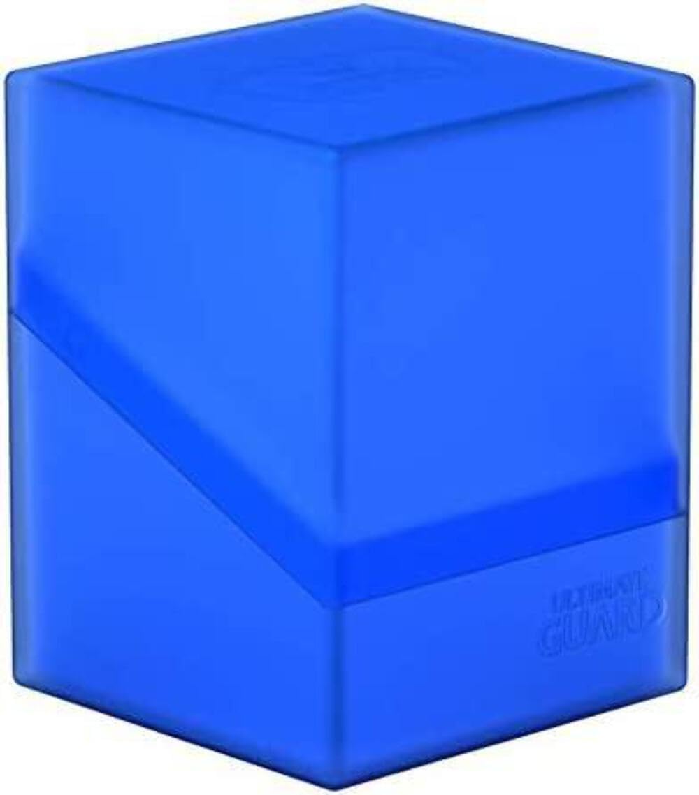 Ultimate Guard Boulder 100+ Classic, Deck Case for 100 Double-Sleeved TCG Cards, Onyx, Secure & Durable Storage for Trading Card Games, Soft-Touch Finish