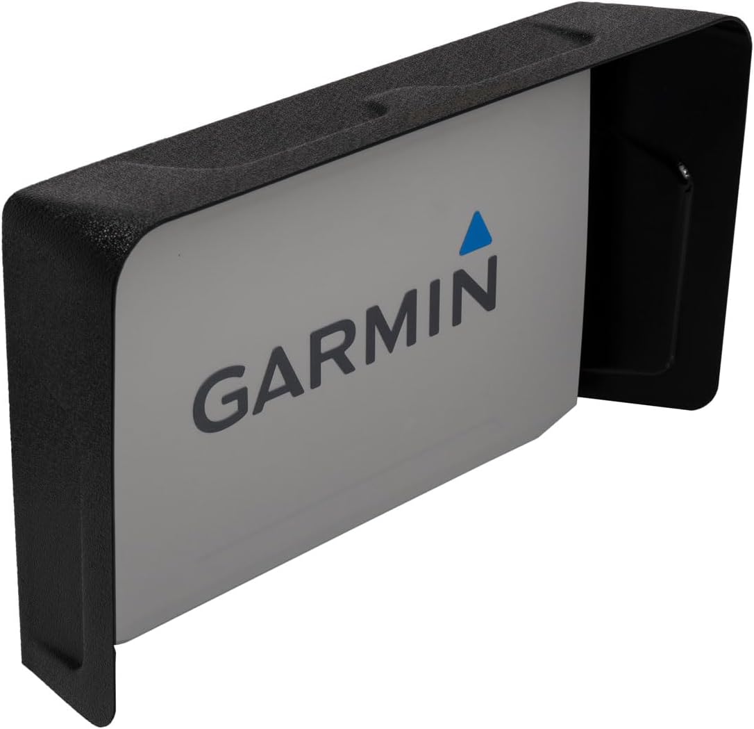 BerleyPro Visor Compatible With Garmin GPS, Fish Finders and Depth Finders - Sun Shade for Striker, Echomap, GPSMAP, and More - Echomap UHD2 7" Touch