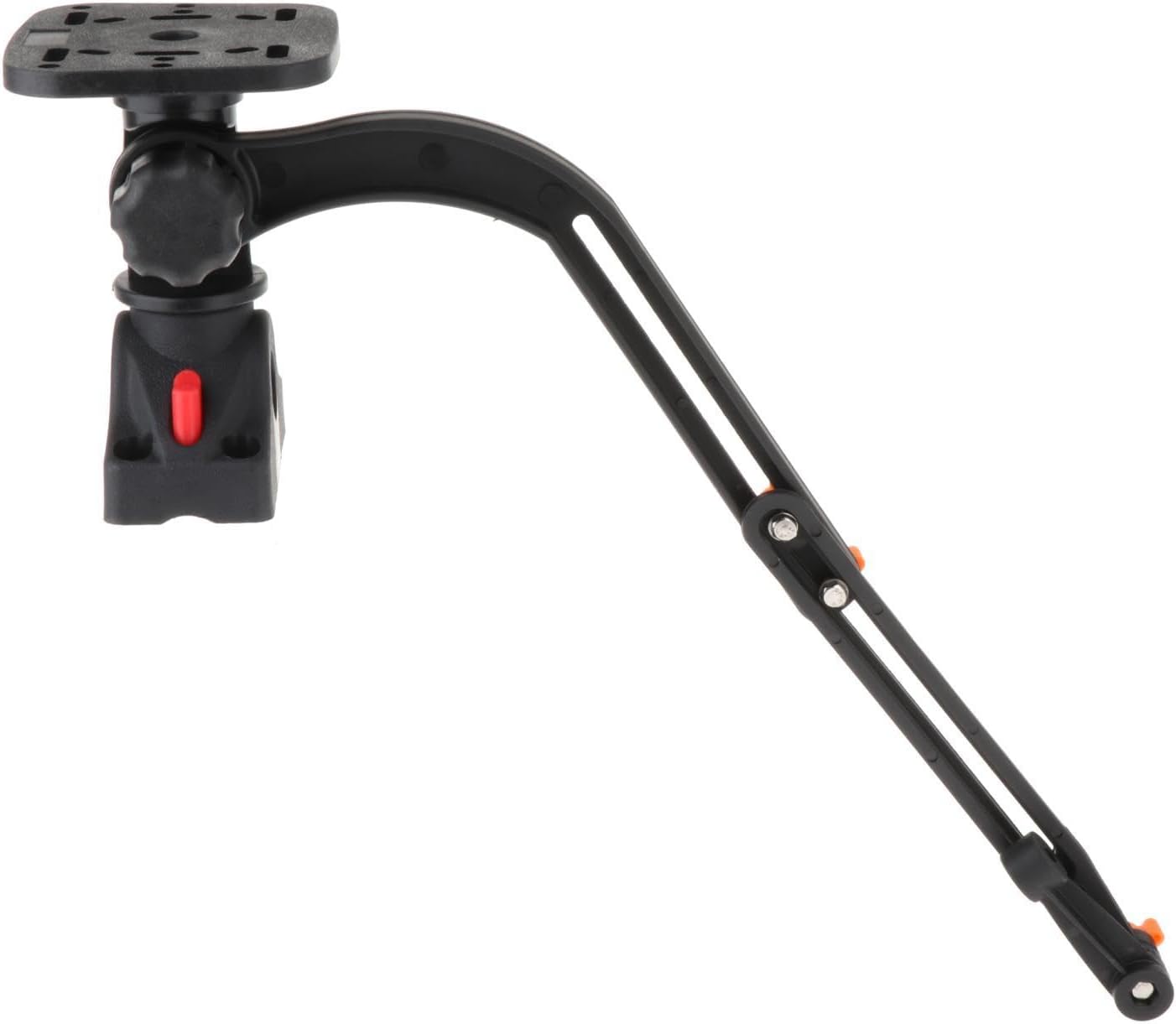 Marine Transducer Mounting Arm Kayaks Fish Finder Plate Mount Base Adapter Universals Plate Mount Base Adapter