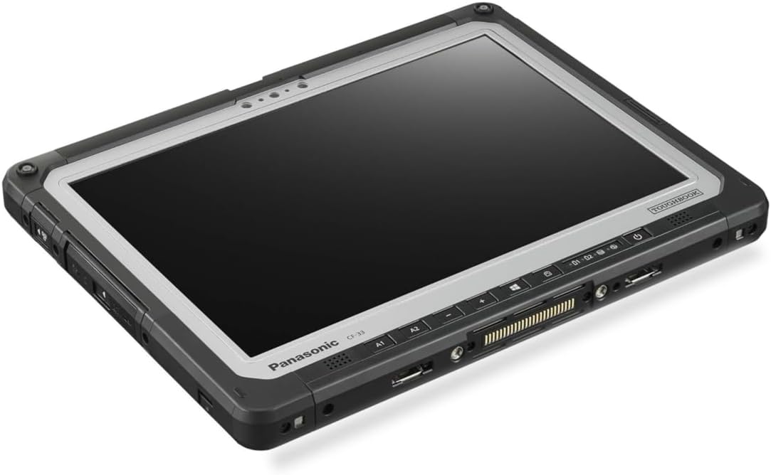 Panasonic Toughbook CF-33 MK1, Intel Core i5-7300U up to 3.5GHz, 12-inch QHD Touchscreen + Digitizer, 8GB RAM, 256GB SSD, 4G LTE, Premium Keyboard, Windows 10 Pro (Renewed)