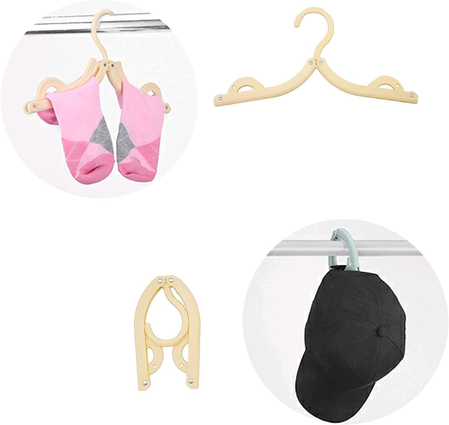 Purilite Select 12PCS Travel Hangers