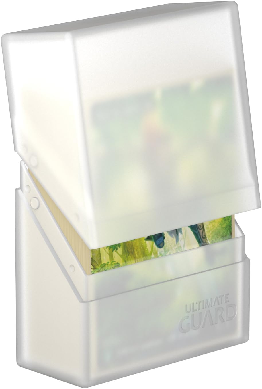 Ultimate Guard Boulder 100+ Classic, Deck Case for 100 Double-Sleeved TCG Cards, Onyx, Secure & Durable Storage for Trading Card Games, Soft-Touch Finish