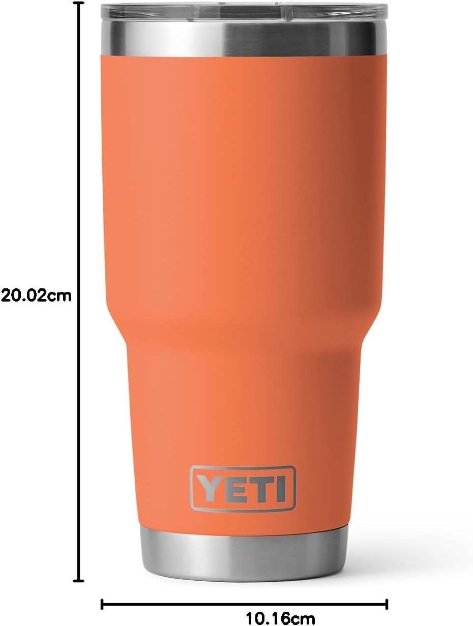 YETI Rambler 30 oz Stainless Steel Vacuum Insulated Tumbler w/MagSlider Lid