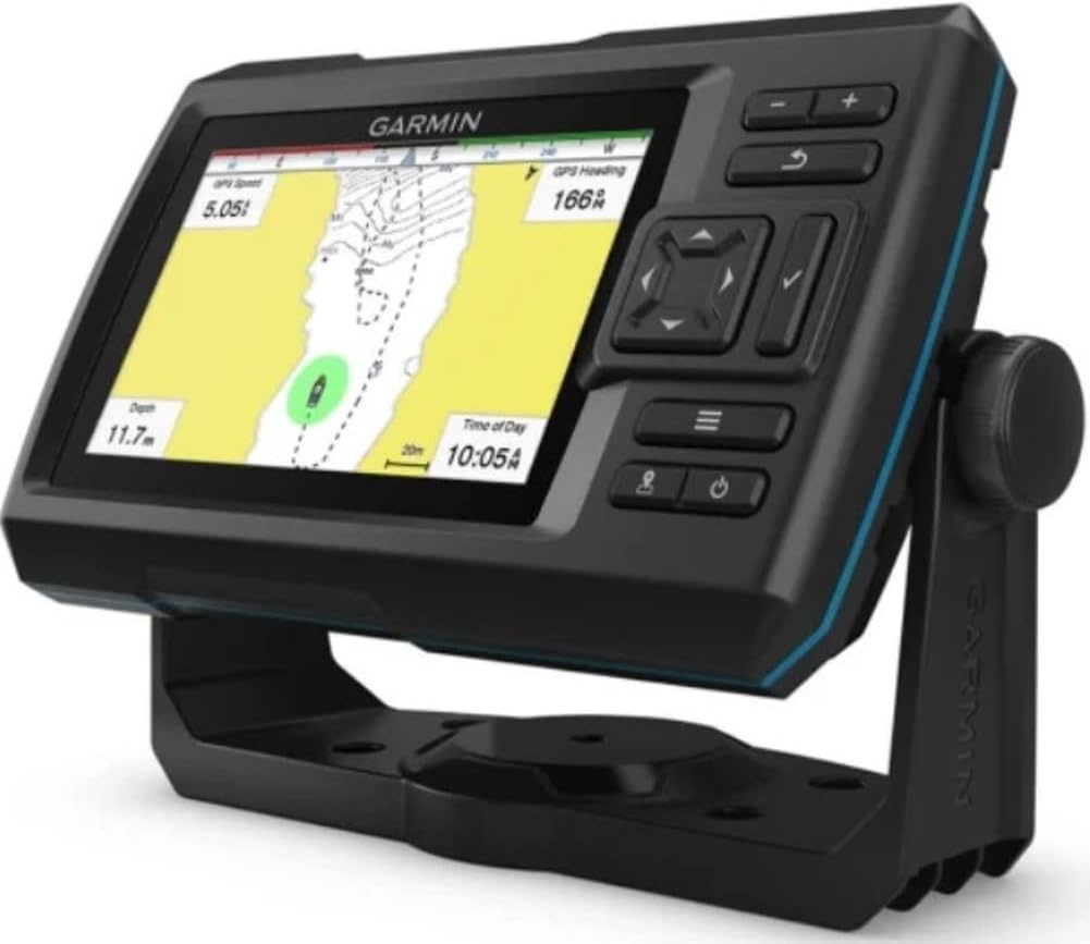 Garmin Striker Vivid 4cv Bundle with Transducer and Protective Cover, 4-inch Color Fishfinder, Vivid Scanning Sonar Color Palettes 010-02550-00