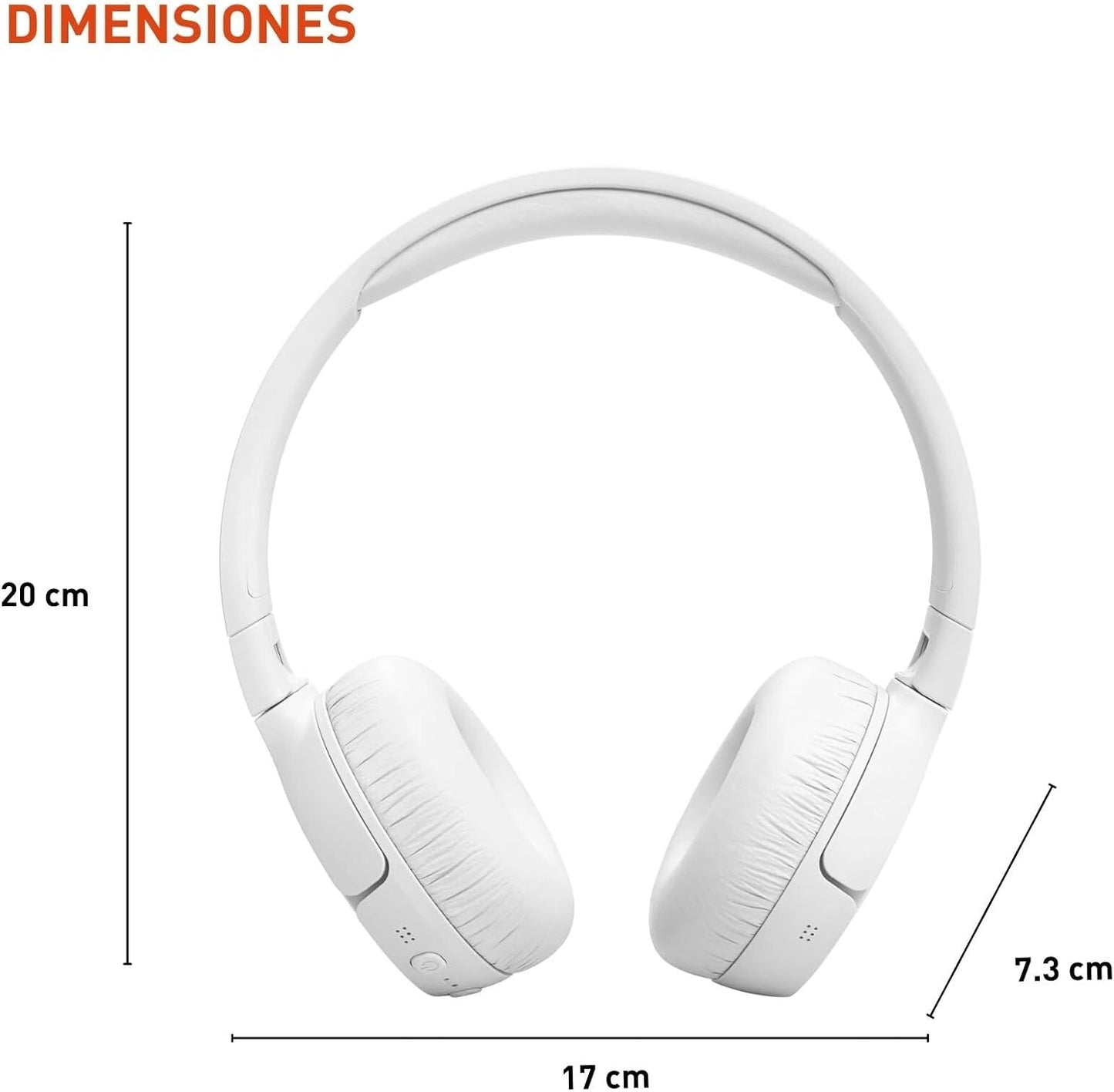 JBL Tune 670NC - Adaptive Noise Cancelling with Smart Ambient Wireless On-Ear Headphones, Up to 70H Battery Life with Speed Charge, Lightweight, Comfortable and Foldable Design (Black)