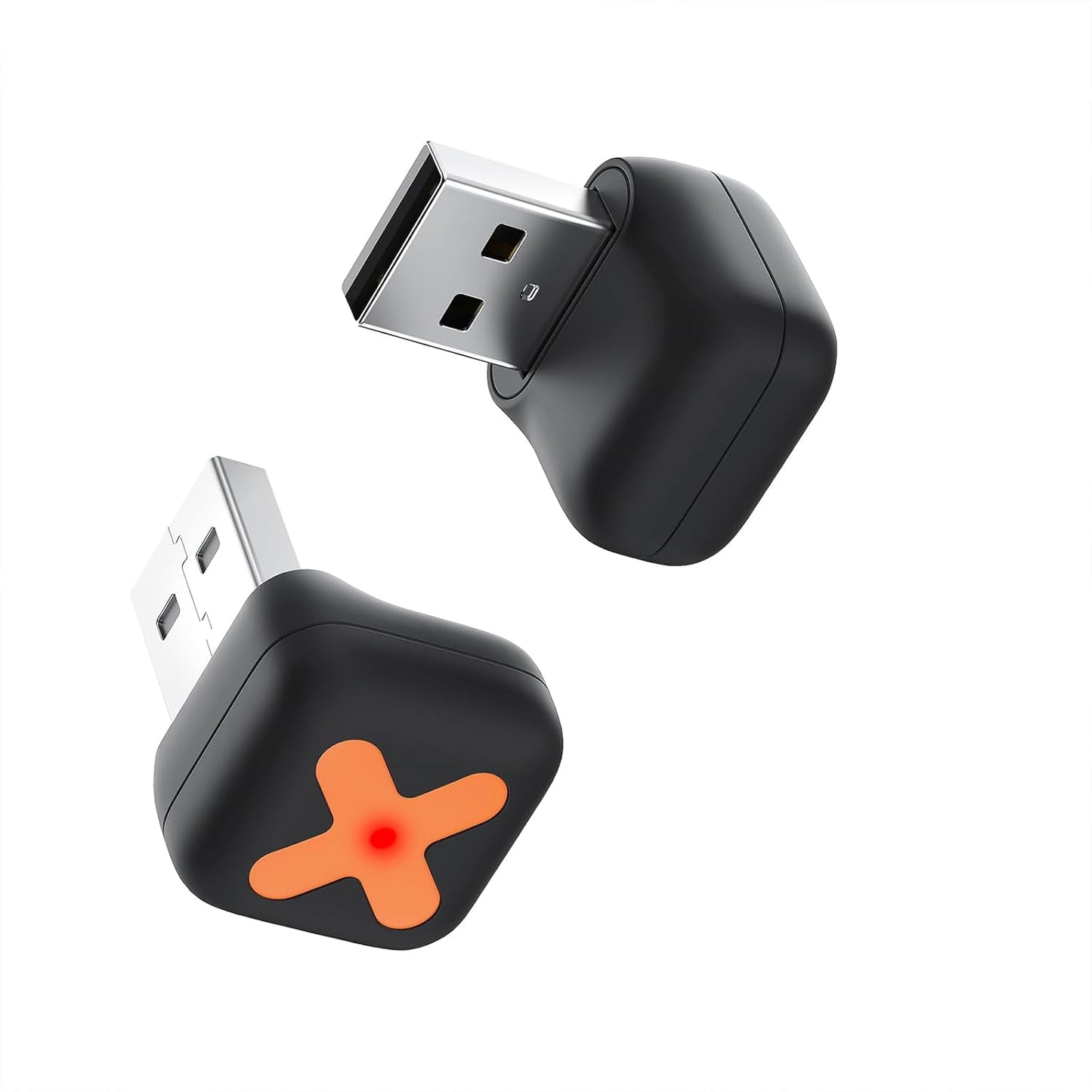 2 in 1 Wireless CarPlay Adaptor & Android Auto Adaptor for iPhone/Android, 2025 Mini Portable Car Dongle for Cars with OEM Wired CarPlay/AA from 2016, Stable Car Control & No Delay
