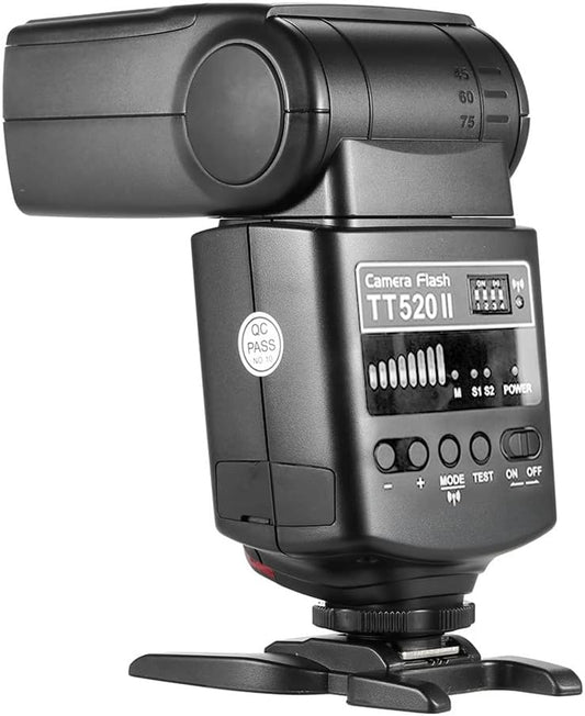 Godox Camera Flash Speedlite with 2.4G Wireless Trigger + 12 * Flash Gels + Diffuser 1/20000S Recycle Time 3 Modes Compatible with Canon Sony Nikon Fujifilm Olympus Cameras with Hot Shoe Mount - PuriLite