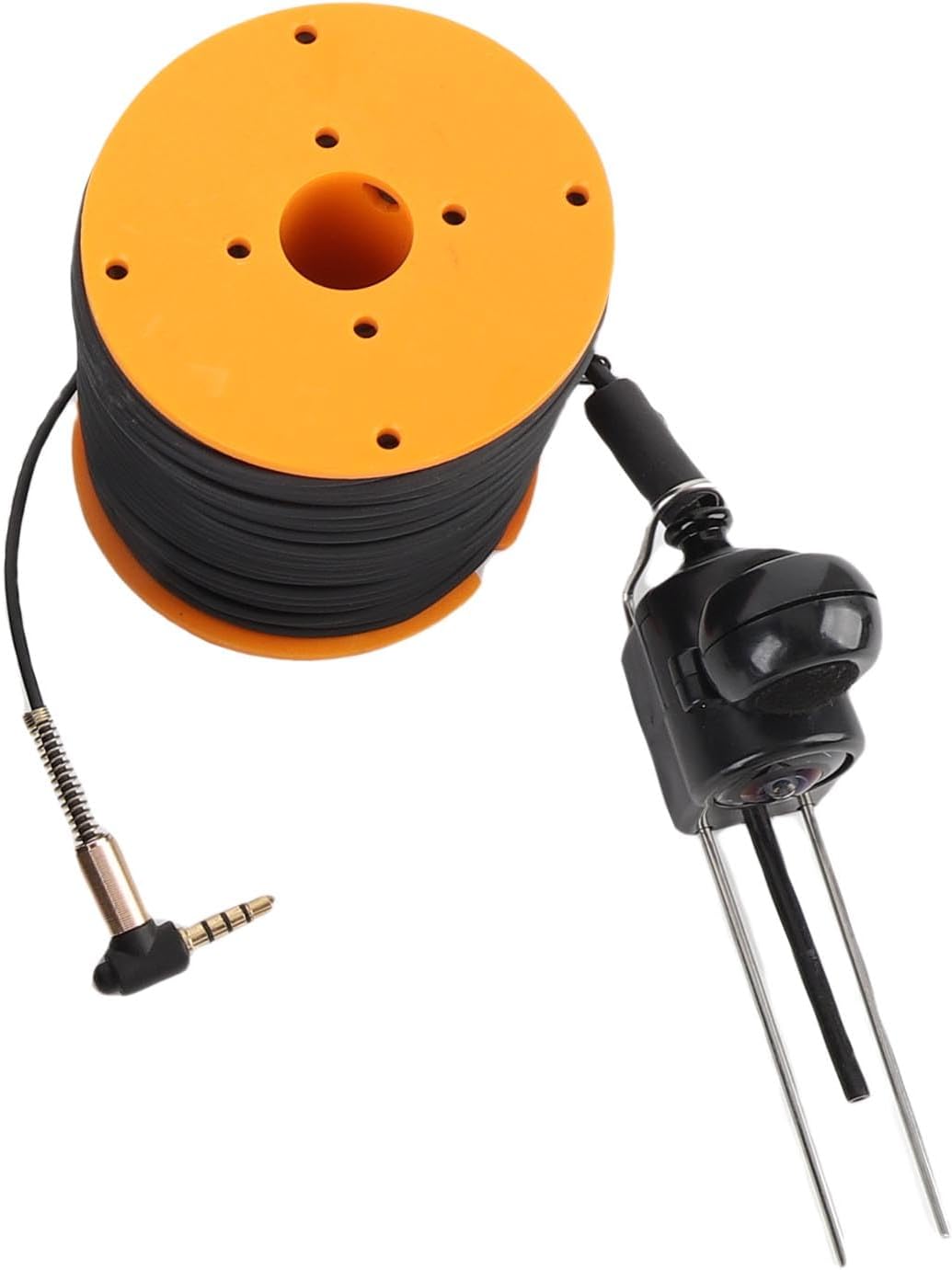 LICAEVEY Underwater Fishing Camera, 5MP 1080P Fishing Camera with Infrared Night Vision Light, Portable Fish Finder with 164ft Cable & 4.3in HD Screen for Ice Lake Boat Angling