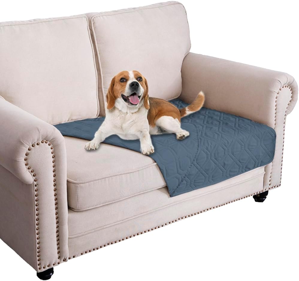 Ameritex Waterproof Dog Bed Cover Pet Blanket for Furniture Bed Couch Sofa Reversible