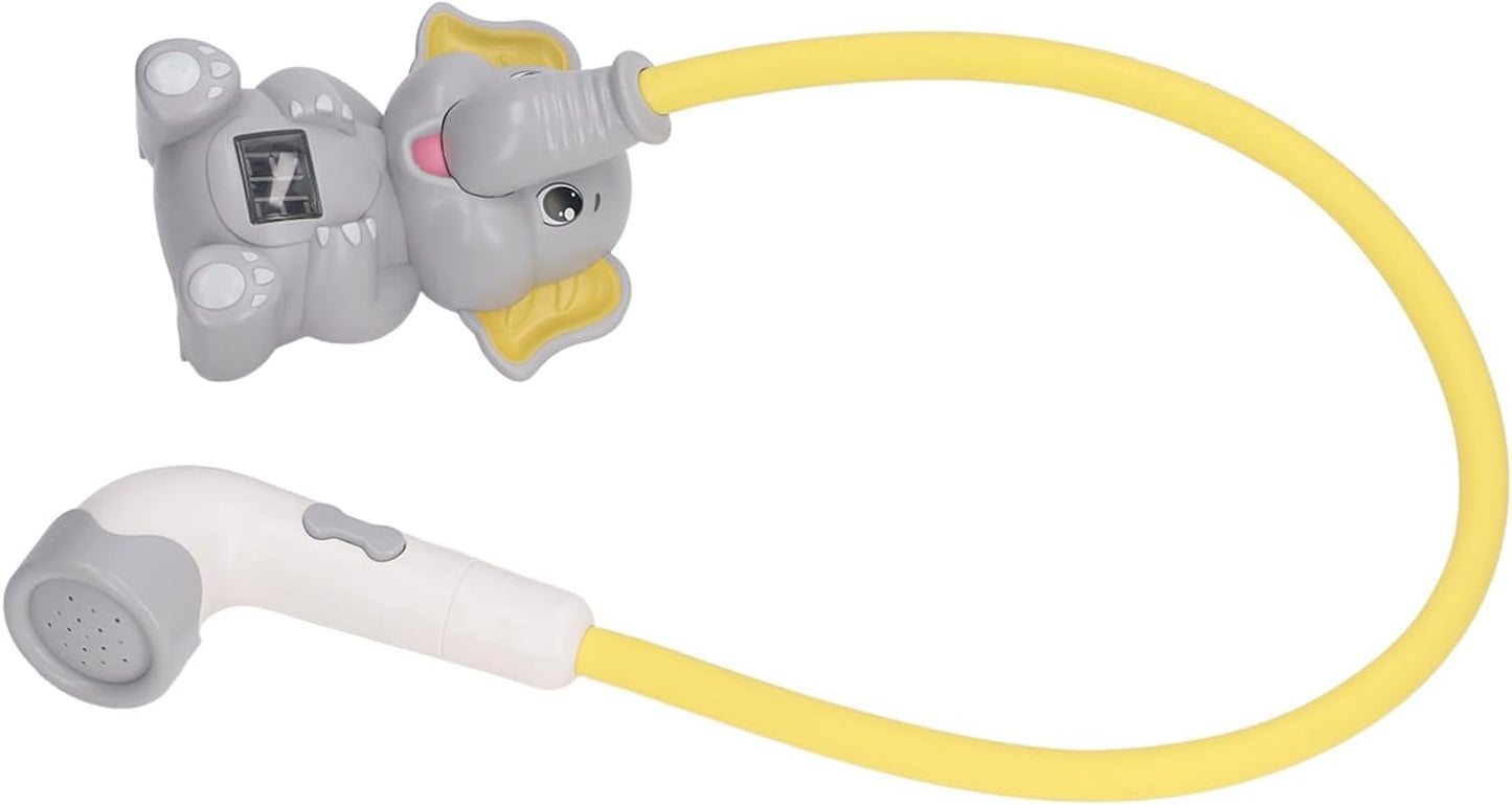 Baby Water Spray Head, Thermometer Adjustable Hose Kids Bath Shower Head IPX7 Waterproof for Bathtub ()