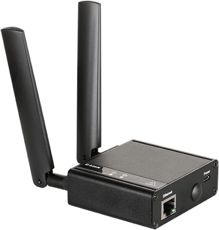 D-Link 5G NR Rugged Compact Modem/Gateway, Best for M2M Applications, 1x 2.5GbE Port, 1x SIM Slot (DWM-311-B1)