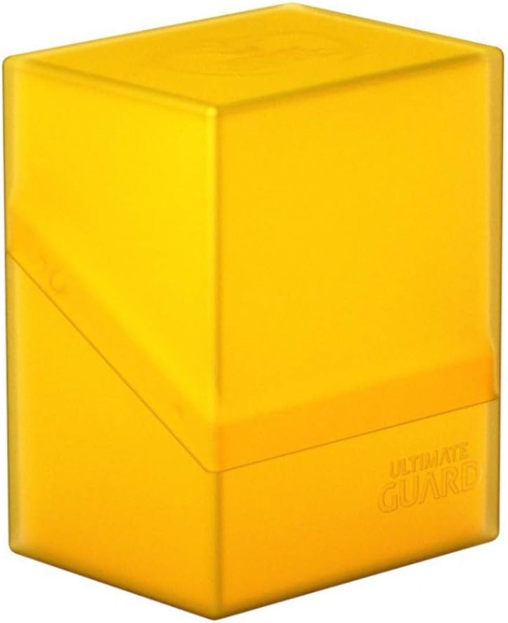Ultimate Guard Boulder 100+ Classic, Deck Case for 100 Double-Sleeved TCG Cards, Onyx, Secure & Durable Storage for Trading Card Games, Soft-Touch Finish