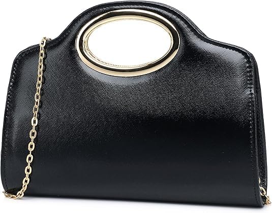 MUDUO Clutch Purse for Women - Evening Bags PU Leather Glitter Fashion Purse Handbag for Wedding Party Daily - PuriLite
