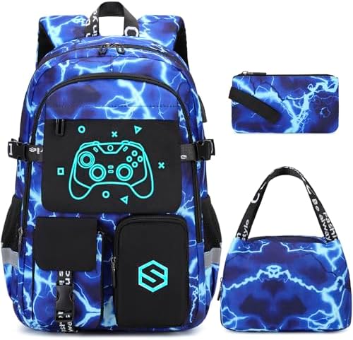 Scothen Cool Luminous School Backpacks for Boys