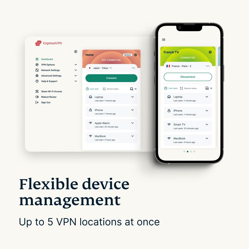 ExpressVPN Aircove Go | Portable Wi-Fi 6 VPN Router | Protect Unlimited Devices | Free 30-Day ExpressVPN Trial | (U.S. & Canada Version)
