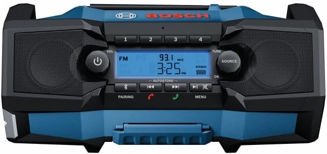 Bosch GPB18V-2CN 18V Compact Jobsite Radio with Bluetooth® 5.0