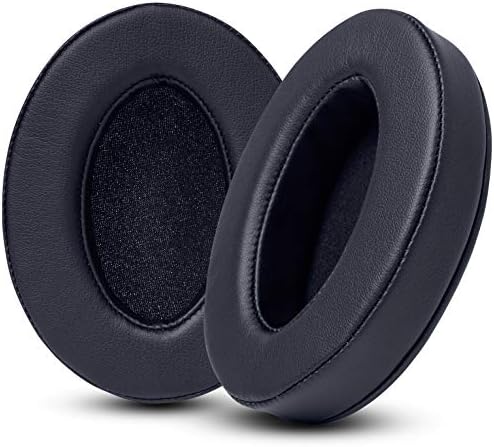 WC PadZ - The Ultimate Upgraded Earpads by Wicked Cushions - Compatible with Audio Technica, HyperX, SteelSeries Arctis & More - Extra Thick - Bigger Opening - Softer Memory Foam | (90s Black)