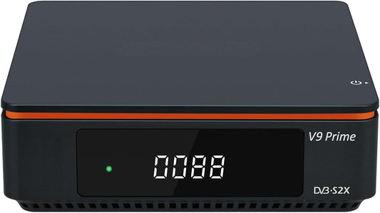 V9 Prime Digital Satellite Receiver H.265 FTA Free to Air DVB-S/S2/S2X 10bit HEVC Built-in 2.4G WiFi Support CA Card, Biss Auto Roll - PuriLite