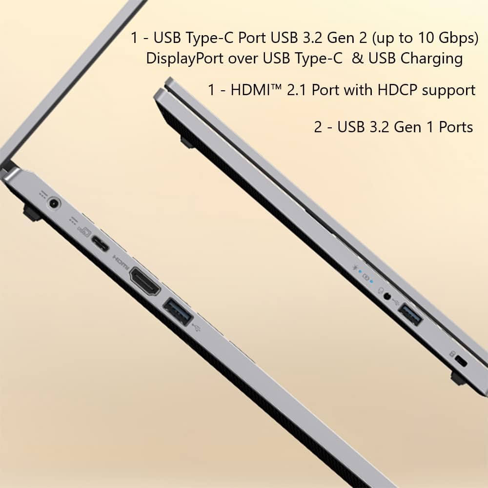Acer A515-57-598B Business Laptop 2023 New, 15.6" FHD IPS Display, Intel i5-12450H 8-Core, Iris Xe Graphics, 16GB DDR4, 1TB SSD, Thunderbolt 4, Wi-Fi 6, Win11 Home, ROB 32GB USB