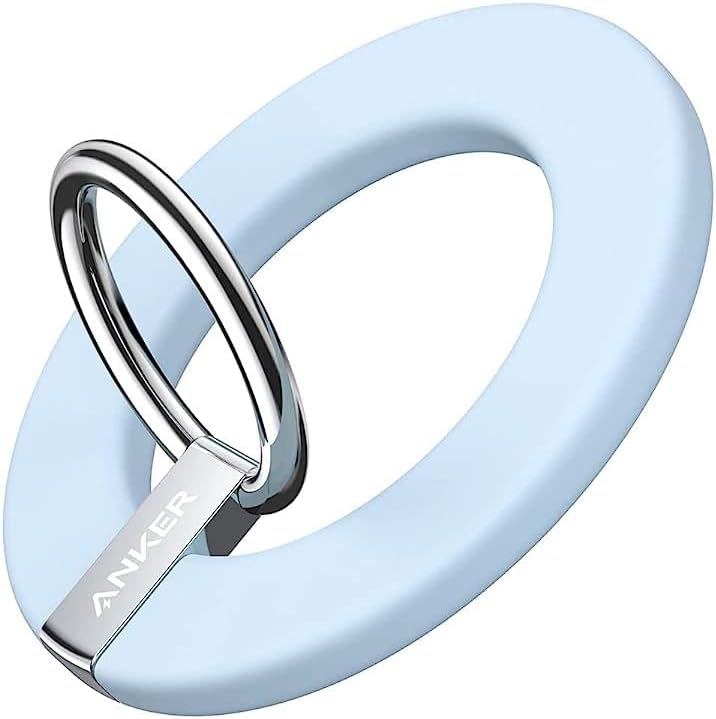 Anker Magnetic Phone Grip, MagGo 610 Ring Holder, Adjustable Kickstand, Only for iPhone 16/16 Plus/16 Pro/16 Pro Max/15/14/13/12 Series