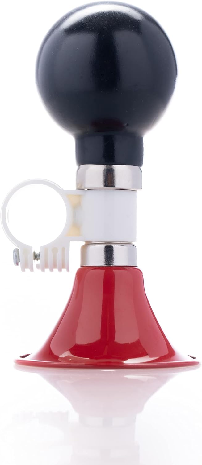CHILDHOOD Kids Bike Horn Bell (Black&Red)