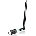 Purilite Select USB WiFi Adapter – Dual-Band 600Mbps Wireless Network Adapter with Adjustable Antenna