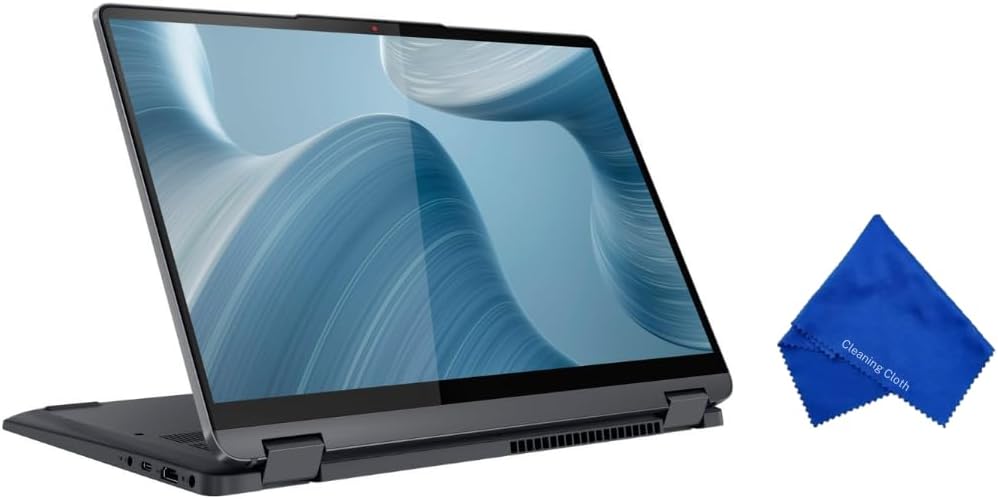 Lenovo Ideapad Flex 5 14'' 2-in-1 Touchscreen FHD Laptop - Intel Core i3-1115G4, 4GB RAM, 128GB SSD, Windows 11 S Mode- Graphite Grey (82HS00R9US), Gray