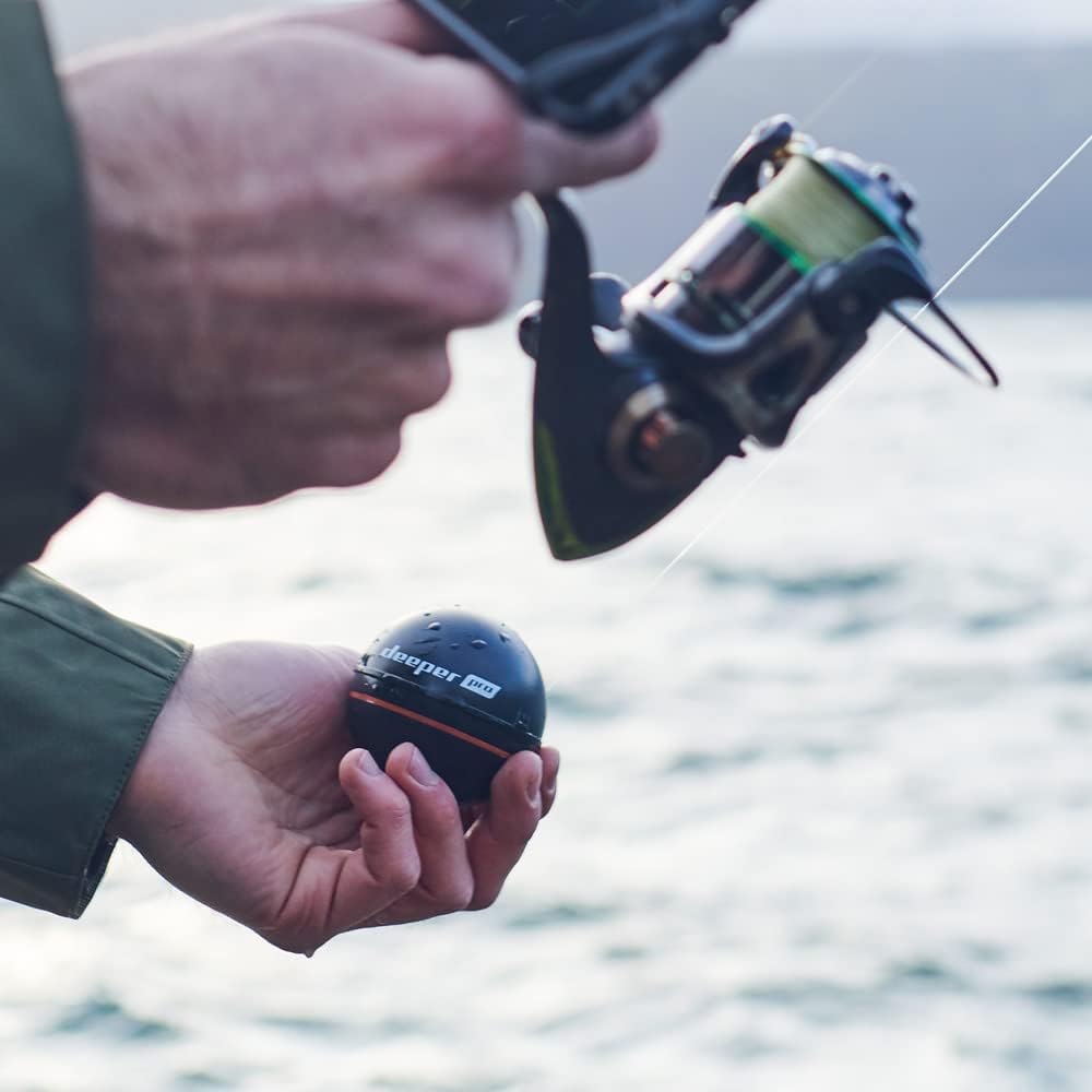 Deeper PRO Smart Portable Sonar - Wireless Wi-Fi Fish Finder for Kayak and Ice Fishing