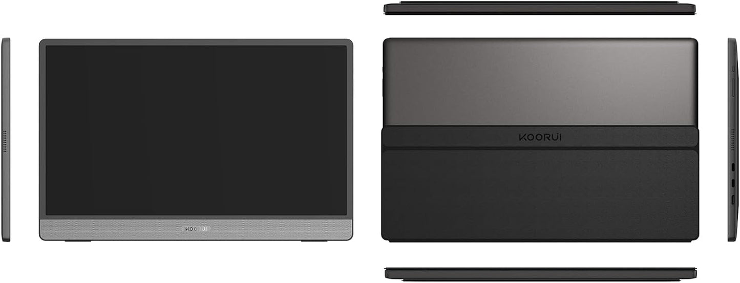 KOORUI 32 inch Curved Gaming Monitor - QHD (2560 x 1440) 2K Display, 170Hz 144Hz Monitors, 1500R Curvature, 1ms, HDR10, Adaptive Sync, Tilt Adjustable, DisplayPort HDMI, Black - 32E6QC