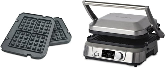 Cuisinart GR-5BC Griddler Five with Griddler Waffle Plates