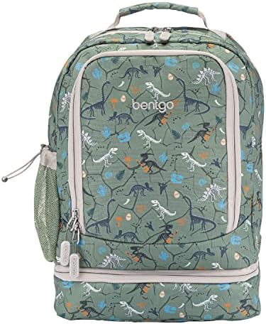 Bentgo Kids Prints 2-in-1 Backpack & Insulated Lunch Bag (Dinosaur)