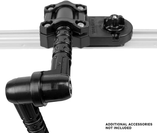 YakAttack Switchblade Transducer Mount | Track Mount Fish Finder Arm for Kayaks | 25.75" Adjustable Deployment Arm | Low Profile & Hydrodynamic | Built for Saltwater Use | Made in USA - PuriLite