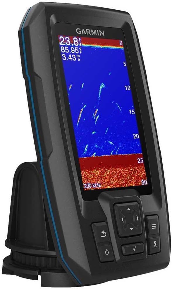 Garmin 010-01870-01 Striker Plus 4 with Dual-Beam Transducer, 4 inches