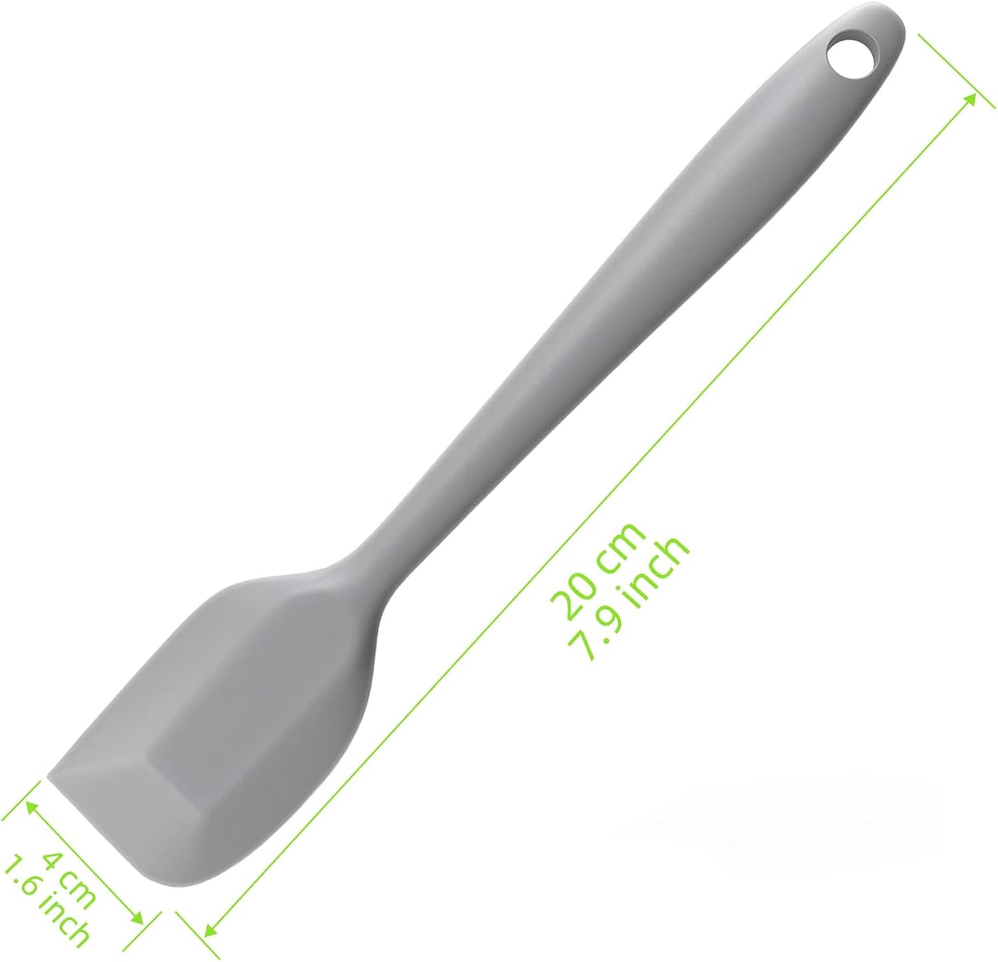 Secura Silicone Spatula,Non Stick Rubber Kitchen Spatulas,Suitable for Cooking,Mixing and Collect Milk Foam