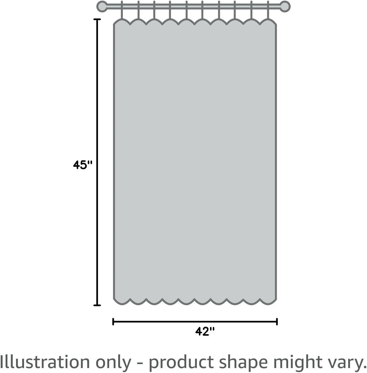 NICETOWN Blackout Curtains 2 Panels for Bedroom- Thermal Insulated Grommet Blackout Curtains 63 Inches Long for Living Room/Kitchen Rideaux occultants (2 Panels, W42 x L63 -Inch,Grey) - PuriLite