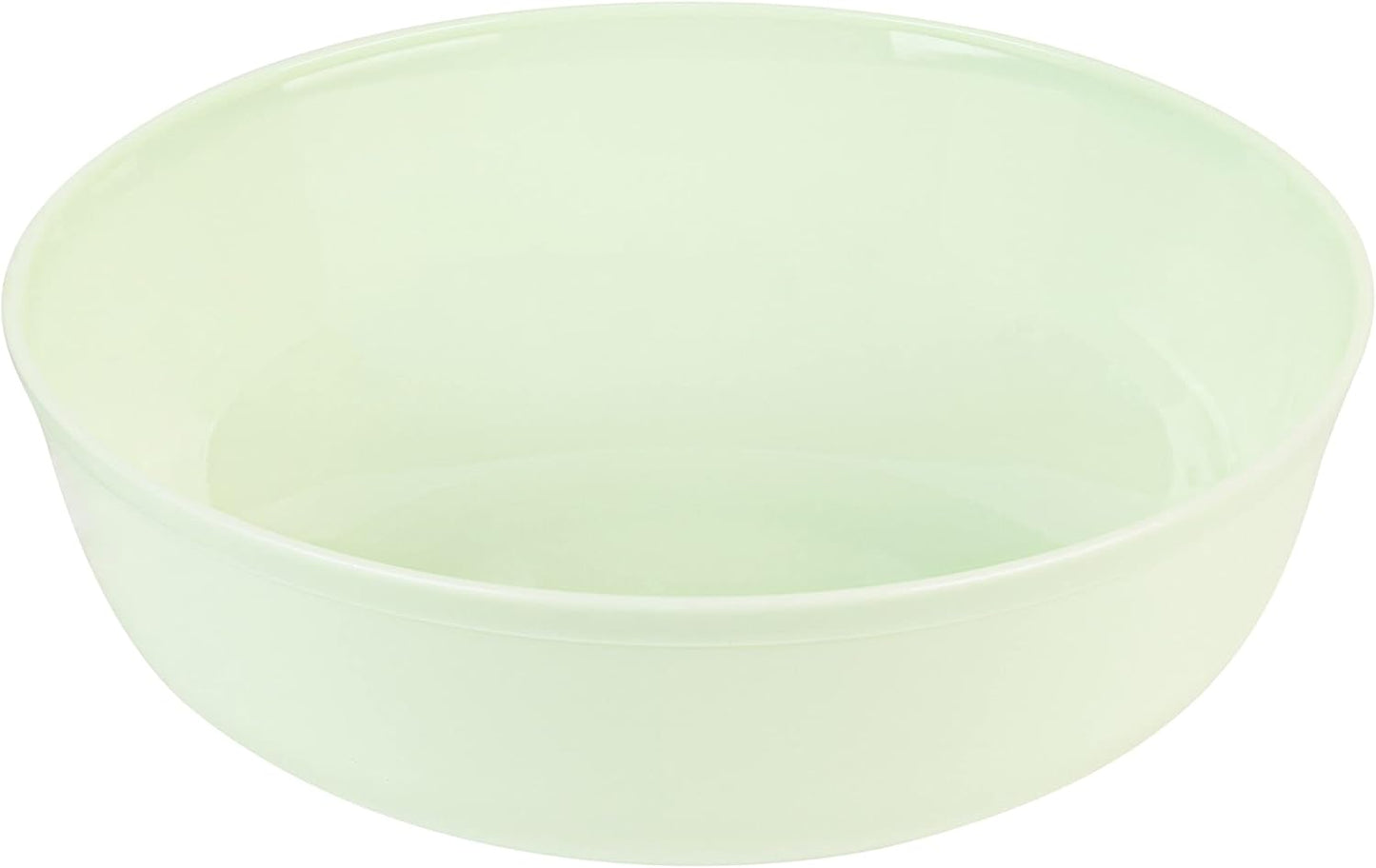 PLASTICPRO [30 Pack 10.7'' Christmass Green Plastic Party Plates Edge Collection Premium heavyweight Elegant Disposable Tableware Dishes
