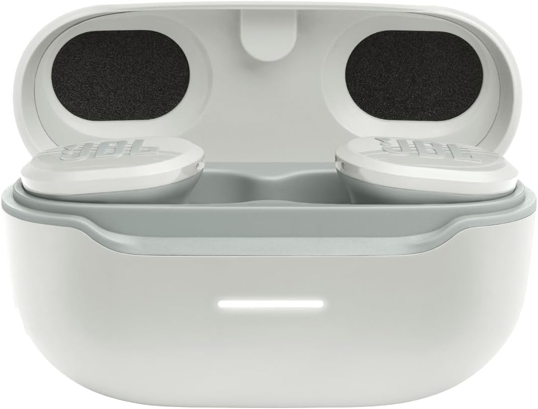 JBL Endurance Race Waterproof True Wireless Active Sport Earbuds, with Microphone, 30H Battery Life, Comfortable, dustproof, Android and Apple iOS Compatible (Black)