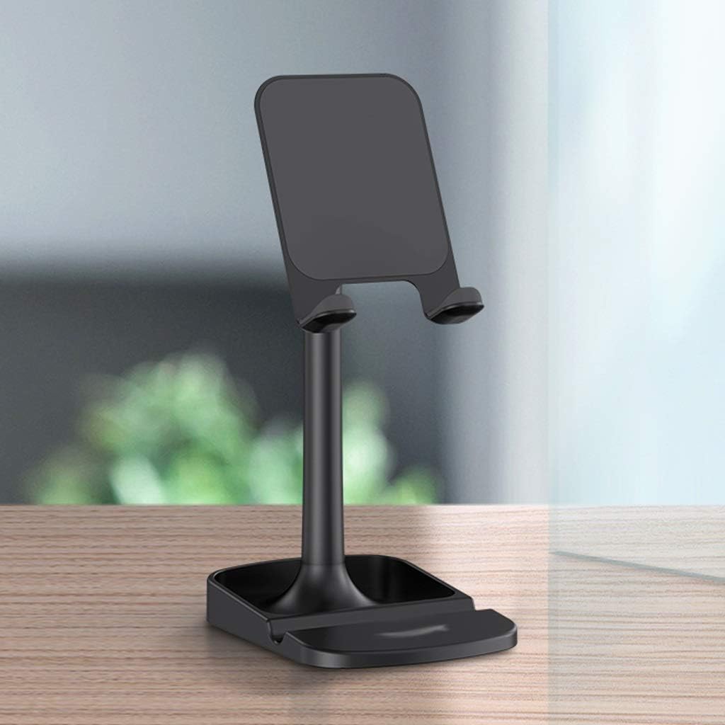 Universal Phone Holder Stand - Adjustable Tablet & Cell Phone Desk Support, Portable Mobile Holder for Home & Office Use - One Color