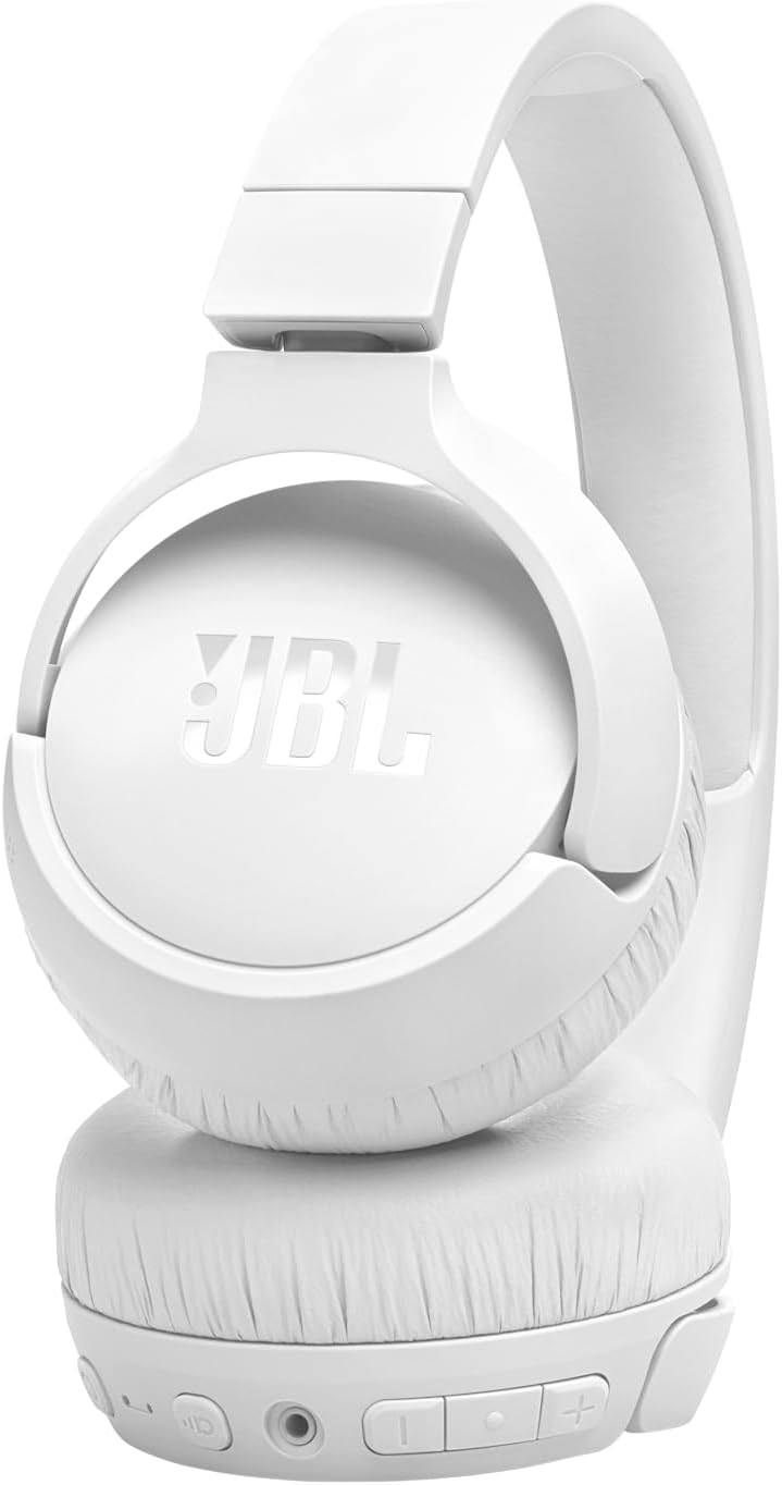 JBL Tune 670NC - Adaptive Noise Cancelling with Smart Ambient Wireless On-Ear Headphones, Up to 70H Battery Life with Speed Charge, Lightweight, Comfortable and Foldable Design (Black)