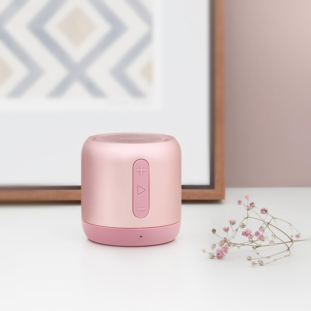 Anker SoundCore mini, Super-Portable Bluetooth Speaker with 15-Hour Playtime, 66-Foot Bluetooth Range, Enhanced Bass, Noise-Cancelling Microphone