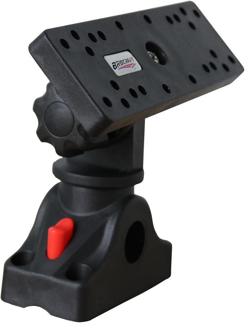 Brocraft 6 1/4" X 2" Marine Universal Electronic Mount - PuriLite