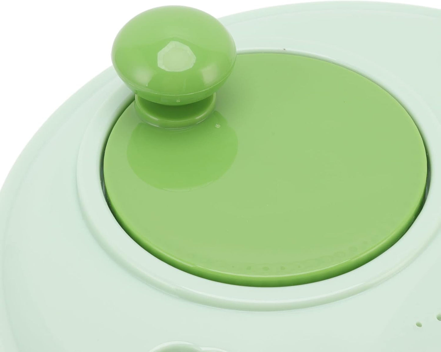 Salad Spinner, Lettuce Spinner with 2 Lid Locks 4L Vegetable Dryer PP Salad Spinner Fruit And Vegetable Wash for Home Kitchen Green