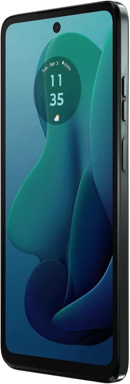 Motorola Moto G 5G (2024), (128GB+128GB SD Card) 6.6" 120Hz Display. 50MP Camera, 5000mAh Battery, Unlocked Smartphone (with 128 GB SD Card) - Sage Green (Renewed)