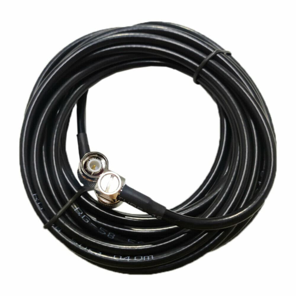 15FT 90° Ag Leader Antenna Cables for Trimble GPS EZ-Guide FMX TNC Male to Male
