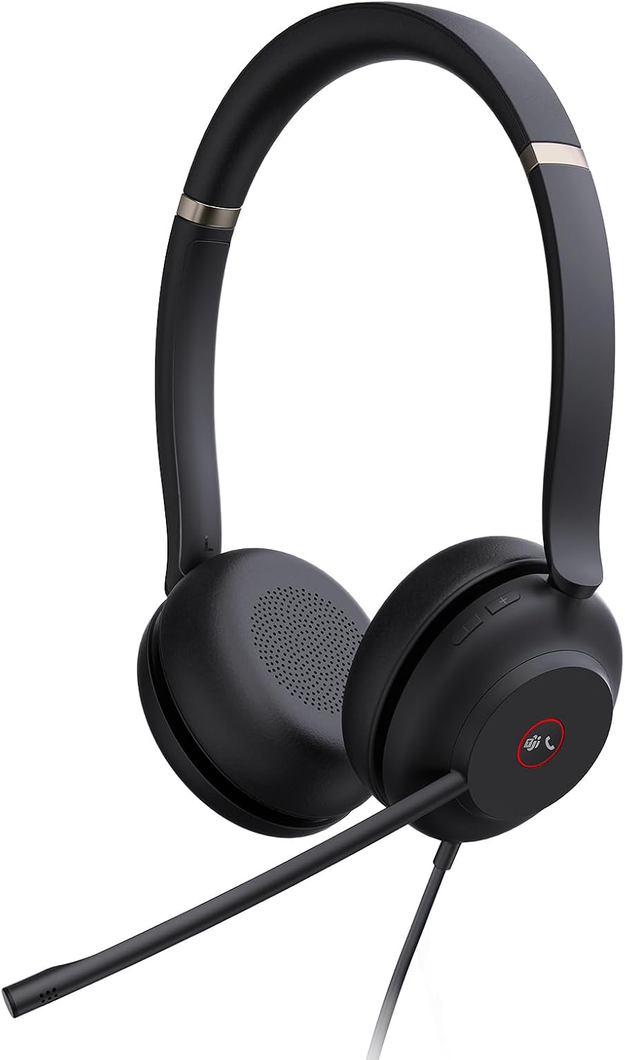 Yealink UH37 Professional USB Headset with Microphone for PC Laptop Noise Cancelling & Volume Control VoIP Skype Teams Online Conference(Mono)(USB-A)