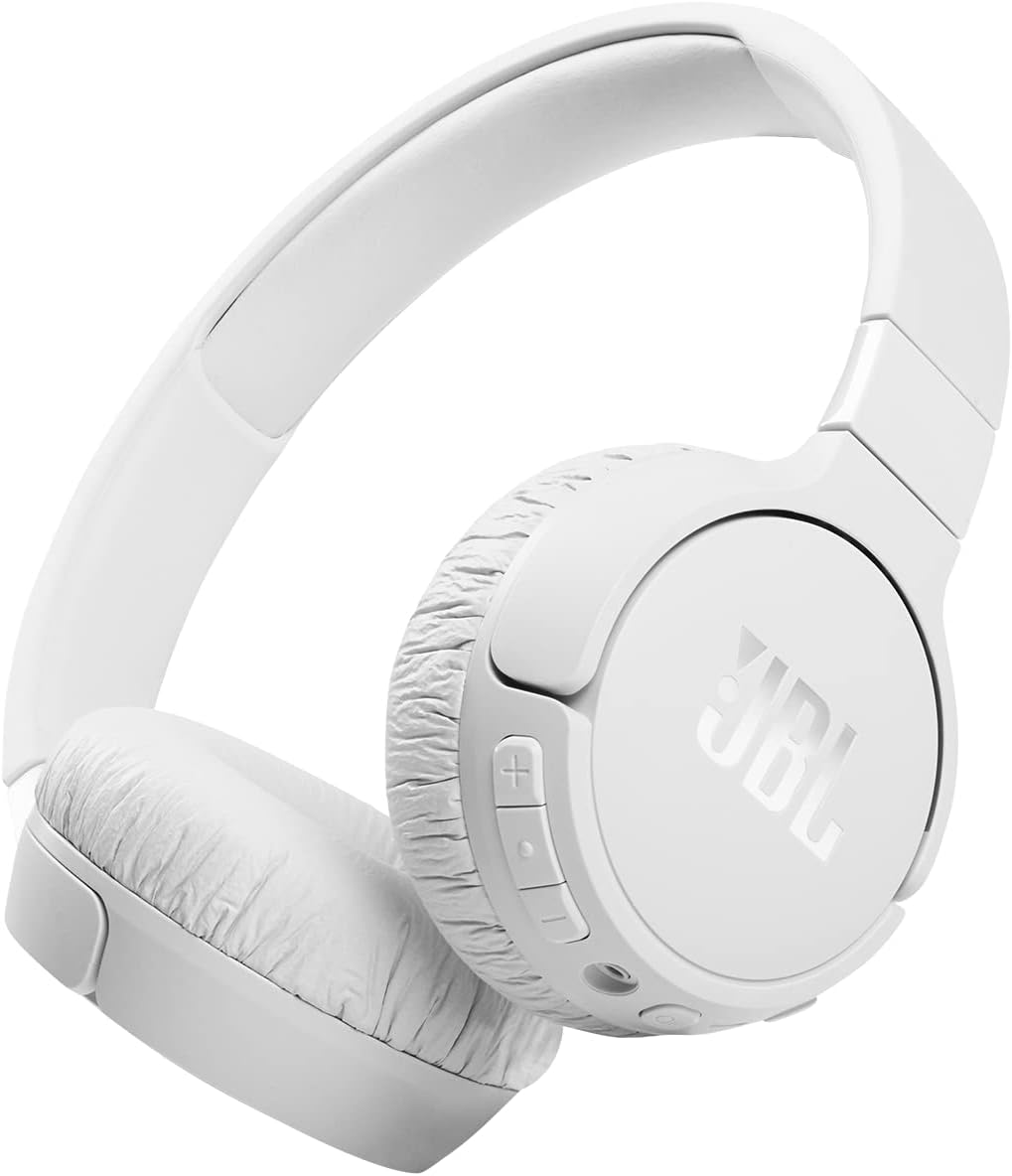 JBL Tune 670NC - Adaptive Noise Cancelling with Smart Ambient Wireless On-Ear Headphones, Up to 70H Battery Life with Speed Charge, Lightweight, Comfortable and Foldable Design (Black)