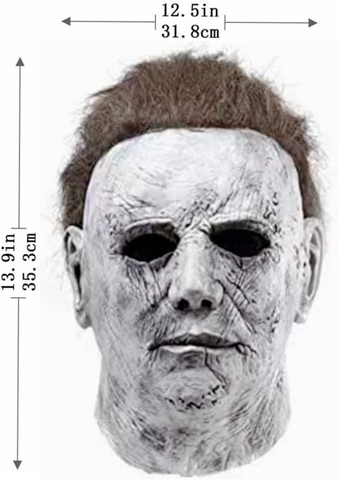 Lycaeus Michael Myers Head Mask For Halloween Party - PuriLite