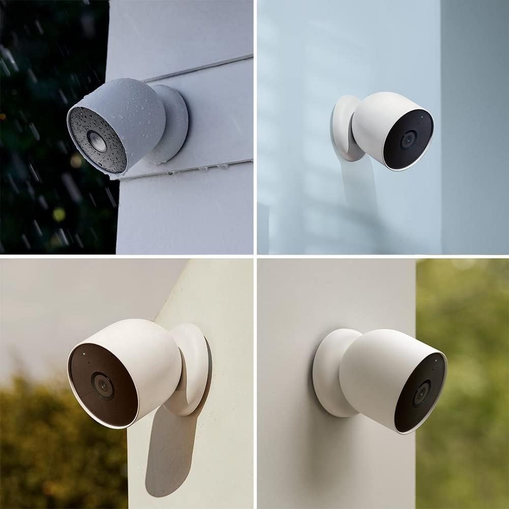 Google Nest Security Cam (Wired) - 2nd Generation - Snow